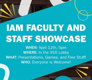 IAM Faculty and Staff Showcase Banner