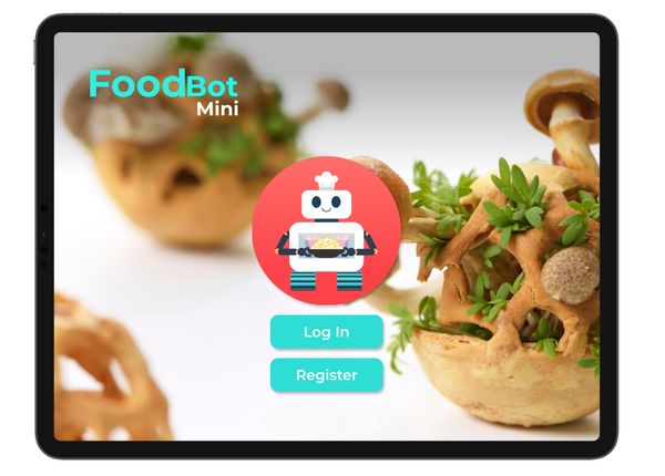 Screenshot #3 of FoodBot Mini - Interactive Prototype by Final project for Fundamentals of Interaction with Professor Joshua Fisher.